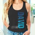 David Name First Name Boy Man Birthday Tank Top