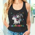 Death Metal Rock Music Death Riding Unicorn Unicorns Tank Top