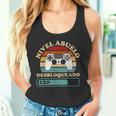 Día Del Padre Chicos Gamer Nivel Abuelo Desbloqueado Gaming Camiseta sin mangas