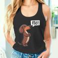 Dickköpfiger Rauhaardackel Nö Dachshund Dog Dog Tank Top