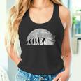 Discgolf Evolution Moon Throwing Disc Golf Disc Tank Top