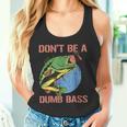 Don't Be A Dumb Bass Shirt Fishing Dont Be A Dumb Bass Tank Top