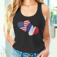 Drapeau Usa France Coeur Pays Américain Français Débardeur e