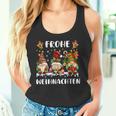 Drei Zwerge Passende Familie Frohe Weihnachten Tank Top