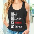 Eat Sleep Anime Repeat Manga Anime Manga Japan Outfit Tank Top