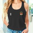 Egipto Número 8 Fútbol Bandera Fútbol Ocho Egipcio Camiseta sin mangas