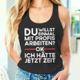 Einmal Mit Profis Arbeiten Baustelle Craftsman Tank Top