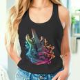 With Electric Guitar Tank Top