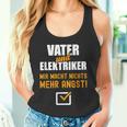 Electrician Father Dad Birth Tank Top