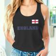 England With National Flag Flag On The Chest Tank Top