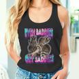 Even Baddies Get Saddies Raccoon Meme Tank Top - Fun & Quirky