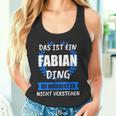 Fabian Name First Name Tank Top