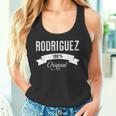Familia Apellido Rodriguez Reunion Apellido Etiqueta Camiseta sin mangas