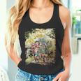 Father's Day Dad Birthday Parent Duck Feeding Picnic Tank Top