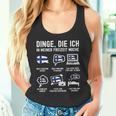 Finland Dinge Die Ich In Der Freizeit Mache Tank Top