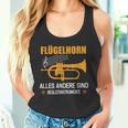 Flugelhorn Flügelhornist Instrument Slogan Tank Top