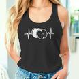 Heartbeat Ekg Apple Fruit Apple Tank Top