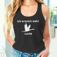 Pause Ich Kranich Mehr Bird Saying Joke Tank Top