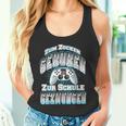 Gamer Zum Zocken Geboren Zur Schule Gezwungen Gaming Tank Top