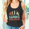 Gaming Evolution Humorideojuego Diciendo Divertido Gamers Camiseta sin mangas