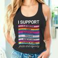 Gay Pride Lgbt Support Trans Pan Lesbian Bi Equality Tank Top