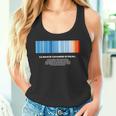 Global Warming Blue Red Stripe Climate Change Is Real Stop Tank Top