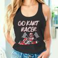 Go Kart Racer Red Kart Racing Kart Tank Top