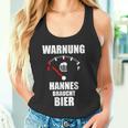 Hannes Nameorname Spruch Bier Biertrinker Tank Top