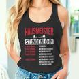 Hausmeister Hourly Wage Haustechnik Janitory Tank Top