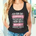 Ich Bin Dieerrückte Patentanteor Der Dich Alle Gewarnt Tank Top