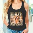 Ich Liebe Dumme Blondinen Lustiger Meme-Hundeliebhaber Tank Top