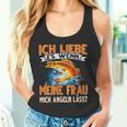 Ich Liebe Es Wenn Meine Frau Mich Angeln Lässt Angler Tank Top