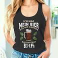 Ich Mag Mein Bier Kaltgestellt Tank Top