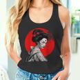 Impresionante Geisha Samurai Pintura Japonesa Tradicional A Camiseta sin mangas