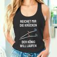 Injury Crutches Saying Gute Bessung S Tank Top