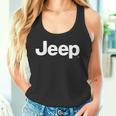 Jeep Classic Text Logo Tank Top