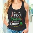 Jesus Is The Reason For The Season Christmas Xmas Tank Top