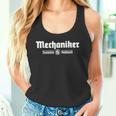 Kfz Mechaniker Mechatroniker Zunftzeichen Zunft Handwerk Tank Top