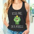 Kiss Me I'm A Princess Frog Tank Top