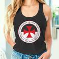 Knights Templar Cross And Seal Knight Tank Top