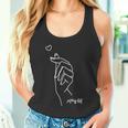 Korean Finger Heart Kpop Love K-Pop Merch Tank Top