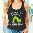 Laida Es Mejor Con Un Divertido Amante De La Oruga De Oruga Camiseta sin mangas