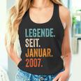 Legend Since January 2007 17 Years Tank Top