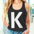 Letter K Tank Top