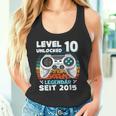 Level 10 Years Birthday Young Gamer 2015 Birthday Tank Top