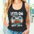 Level 6 Years Birthday Young Gamer 2018 Birthday Tank Top