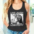 Live Laugh Lobotomy Spade Ink Tank Top