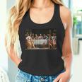 The Lord Jesus Christ With 12 Apostles On The Supper Of The Father S Tank Top