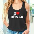 I Love Doner With I Love Doner Motif Tank Top