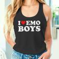 I Love Emo Boys Tank Top